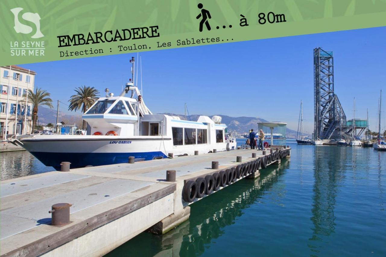 Le Cabanon H24,Atypique,Cosy,Port,Plage,Wifi,Netflix La Seyne-sur-Mer Exterior foto