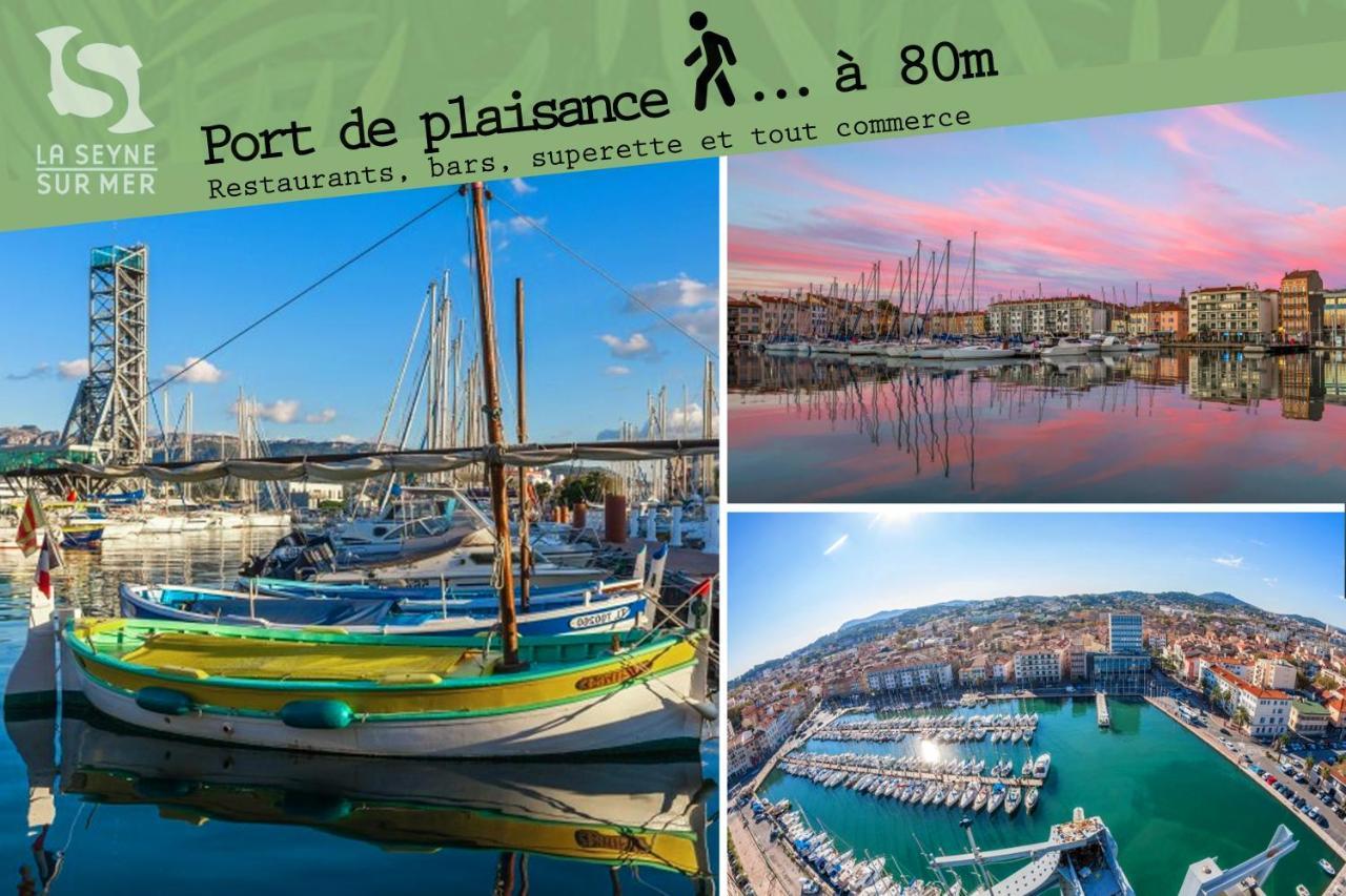 Le Cabanon H24,Atypique,Cosy,Port,Plage,Wifi,Netflix La Seyne-sur-Mer Exterior foto